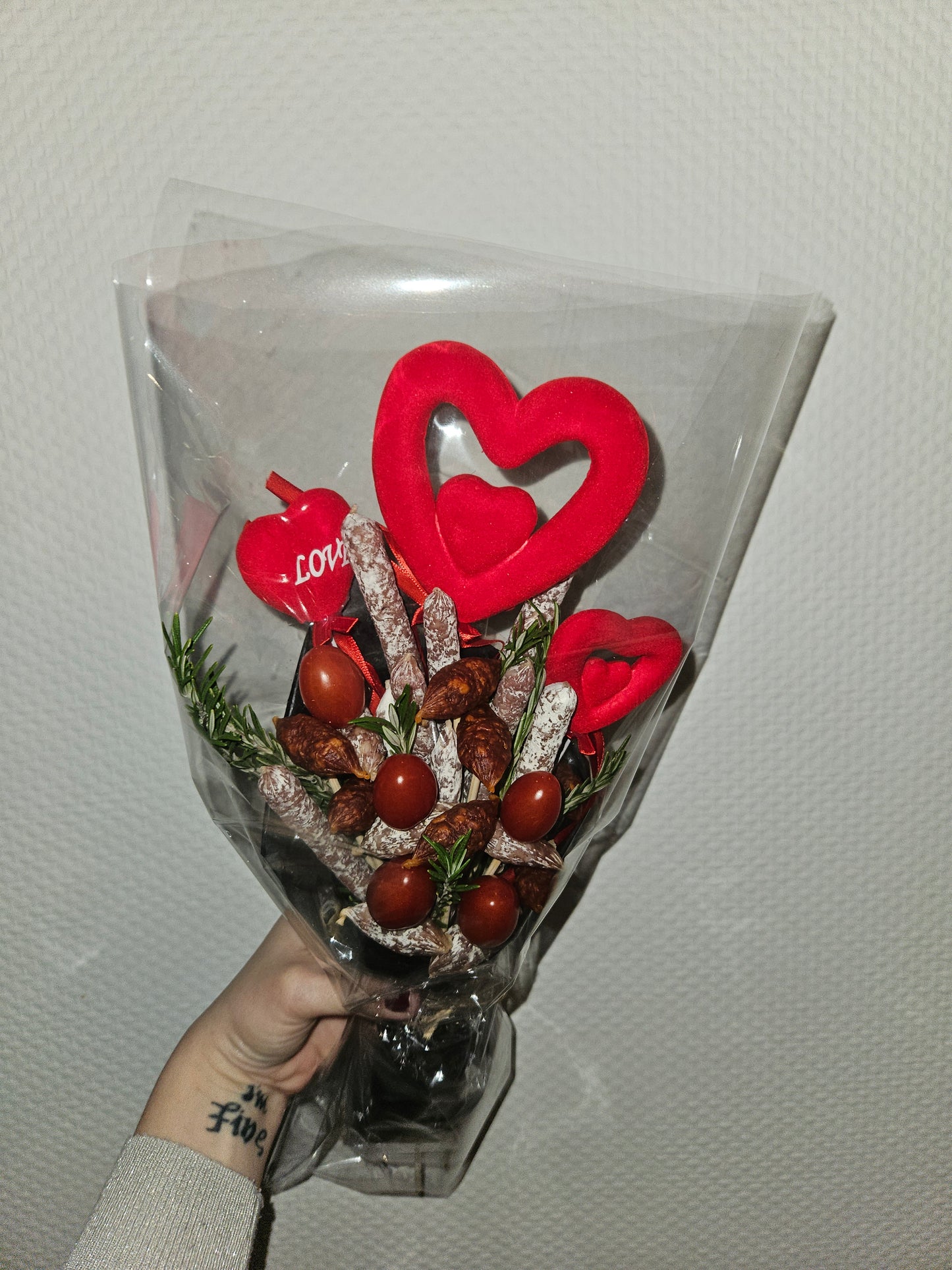 Bouquet de saucissons amour