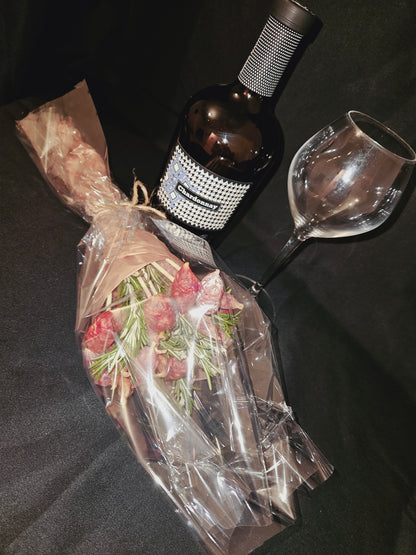 Bouquet de saucissons artisanaux pour cadeau apéritif original